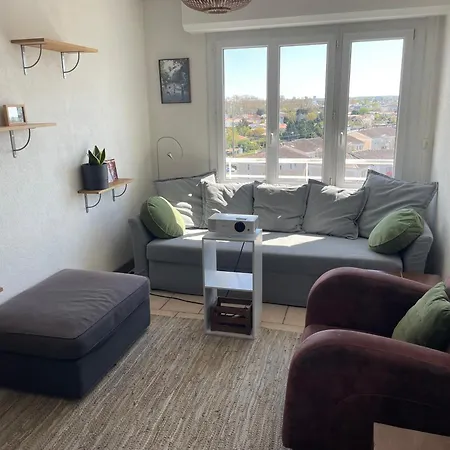 Spacieux T4 Confort, Vue Sur Bordeaux * Mérignac